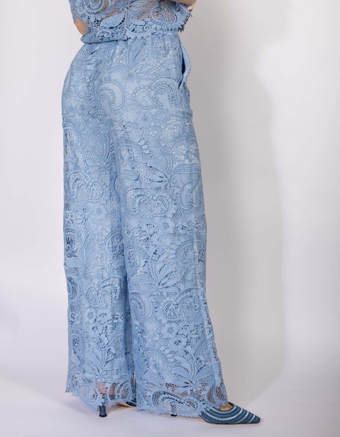 Rene Derhy broek blauw