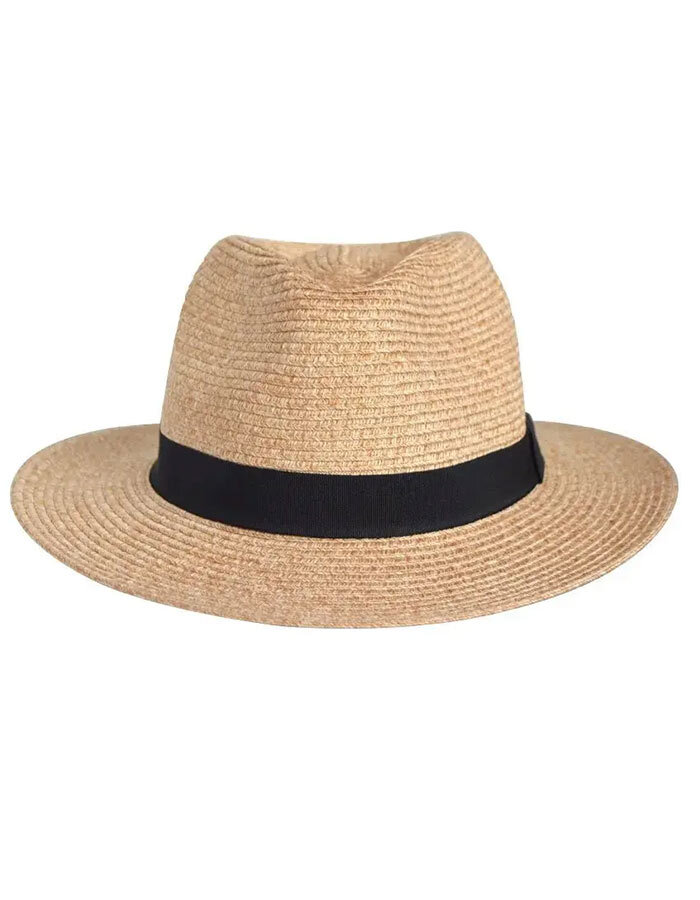 Pana Mate Fedora zonhoed met UPF50+ naturel
