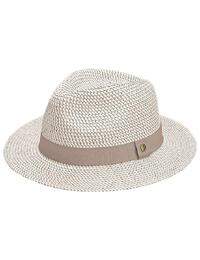 Lionel Fedora zonhoed met UPF50+ beige wit