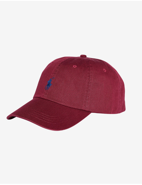 Baseball cap in katoen chino stof - Classic Wine