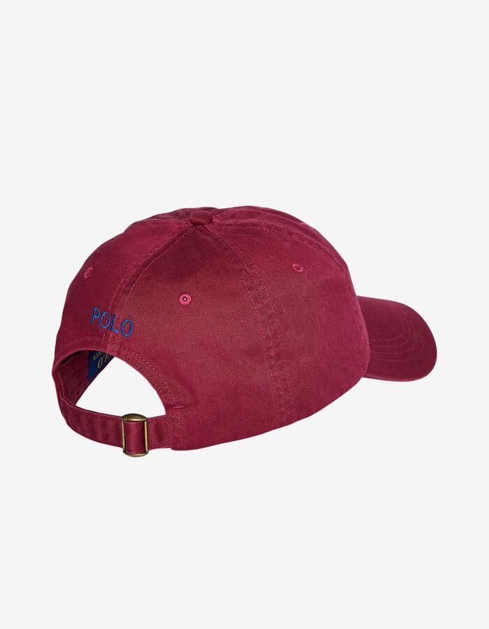 Baseball cap in katoen chino stof - Classic Wine