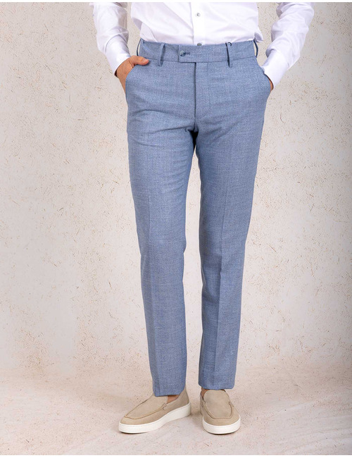 Fidati kostuumbroek blauw