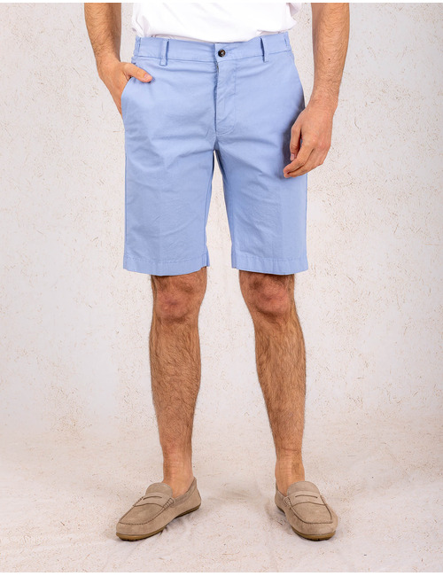 Berwich slim fit broek blauw