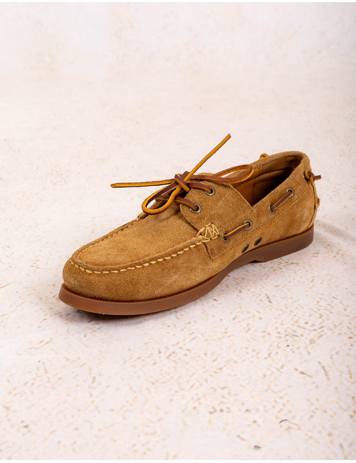 Ralph Lauren sportieve schoen beige