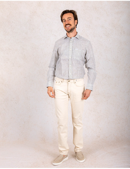 Façonnable custom fit hemd groen