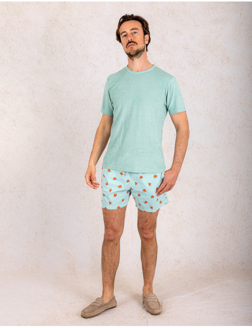 Mc2 Saint Barth t-shirt korte mouw groen