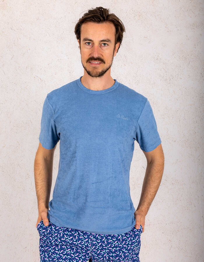 Mc2 Saint Barth t-shirt korte mouw blauw