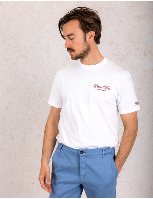 Mc2 Saint Barth t-shirt korte mouw wit