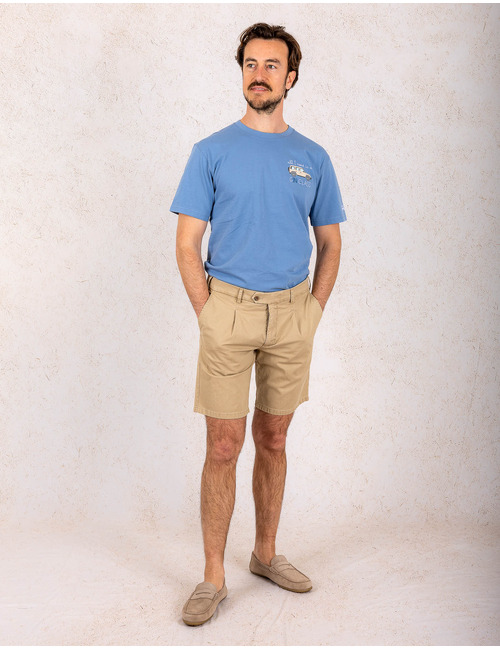 Mc2 Saint Barth t-shirt korte mouw blauw