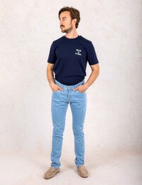 Morgan Date Me In St Tropez T-shirt wit