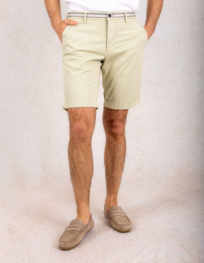 Mason's slim fit bermuda ---