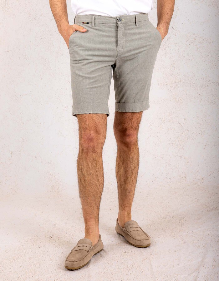 Mason's slim fit bermuda ---