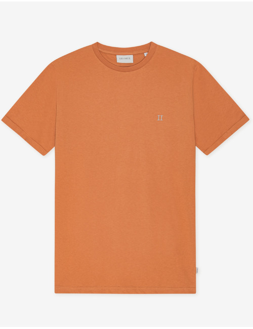 Core Contrast T shirt in oranje