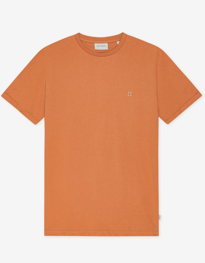 Core Contrast T shirt in oranje