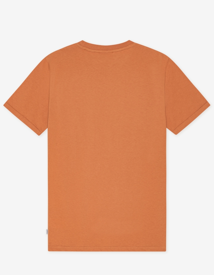 Core Contrast T shirt in oranje