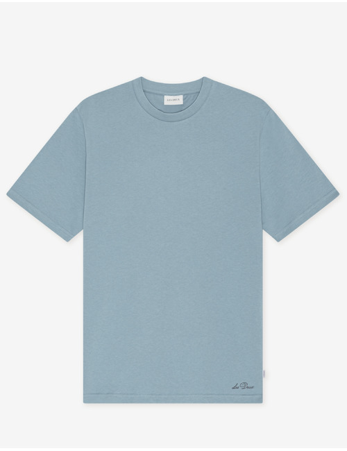 Plant T shirt in blauw