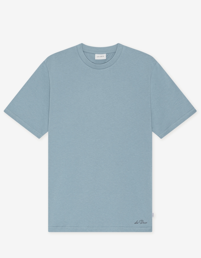 Plant T shirt in blauw