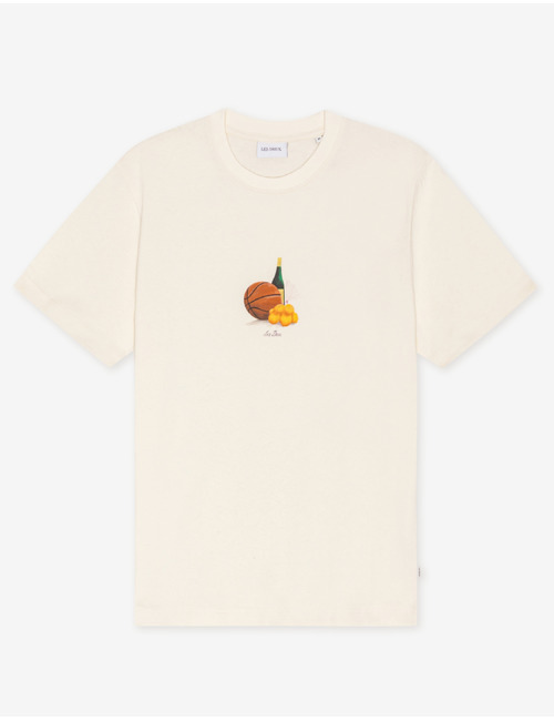 Lemons T shirt in ecru
