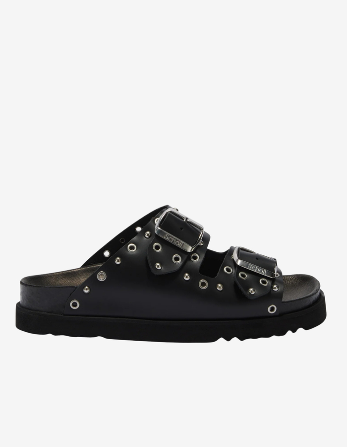 Scholl birkenstock zwart