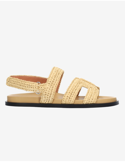 Bibi Lou platte sandalen beige