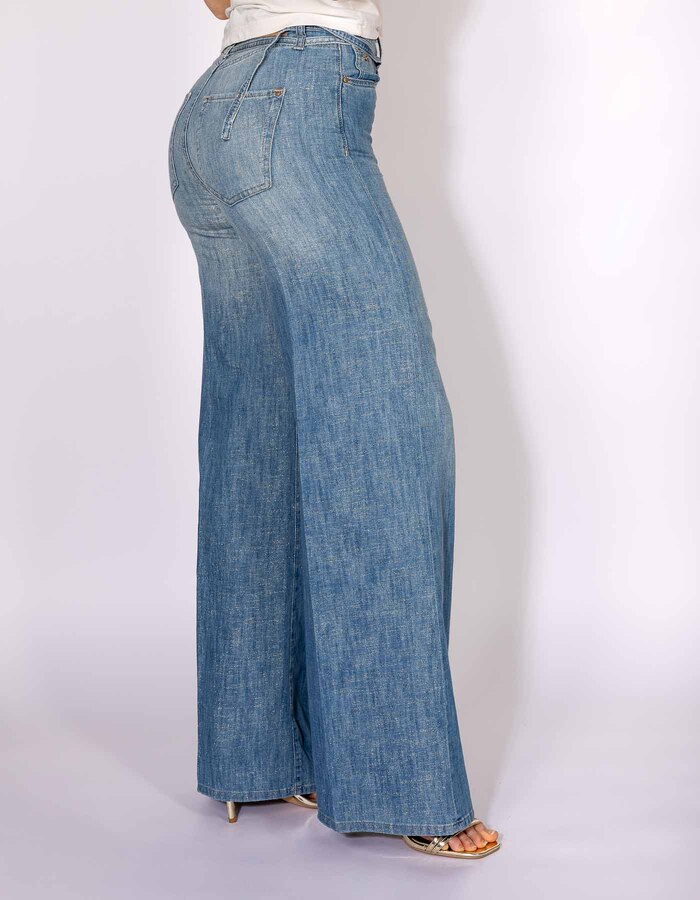 Raffaello Rossi broek blauw