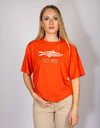 Fay - T-shirt met grafische print en boxy fit