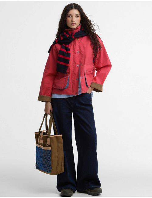 Spey casual jacket in rood