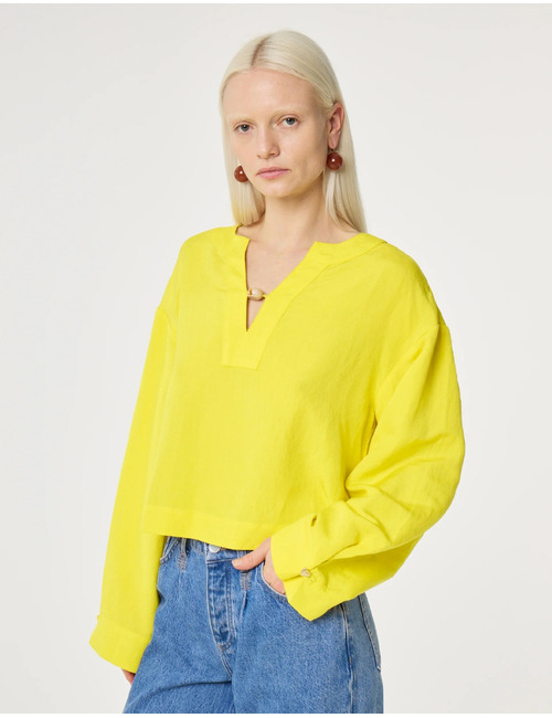 Nana bloes in levendig geel