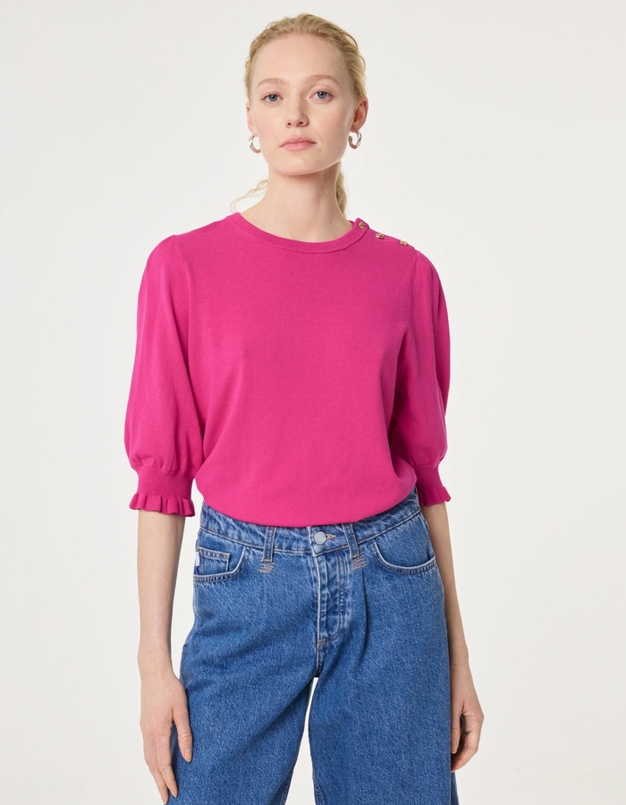 Jolly pullover in roze