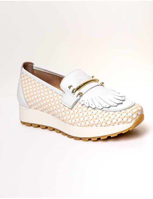 Scapa Dames mocassin wit