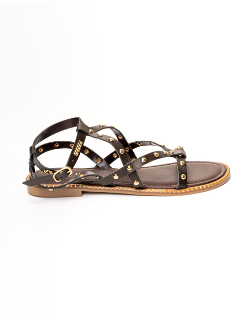Scapa Dames sandalen met hak bruin