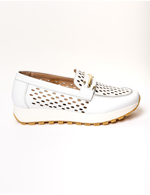 Scapa Dames mocassin wit