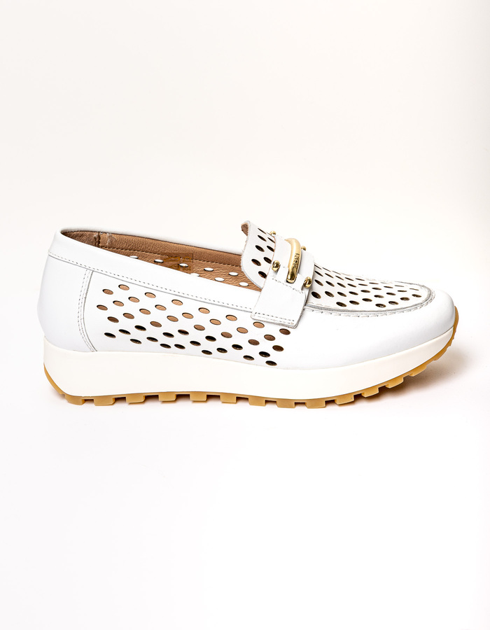 Scapa Dames mocassin wit