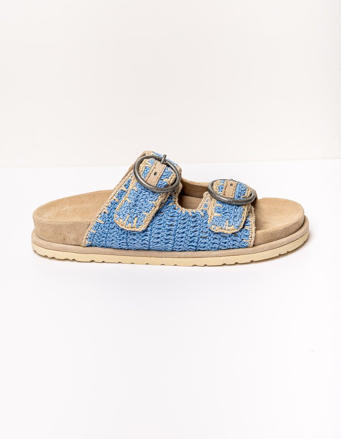 Laidback Londen slipper blauw