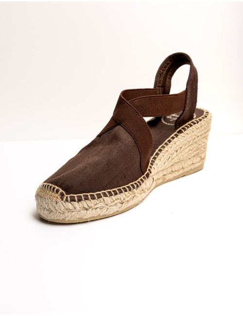 Toni Pons peeptoe bruin