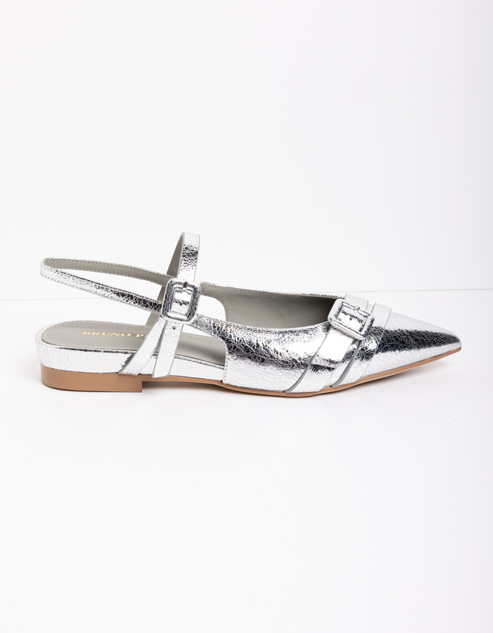 Bruno Premi slingback zilver