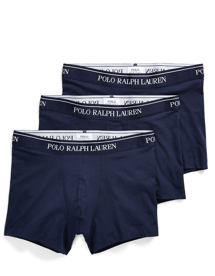 Stretch katoen Boxers 3-Pack Blauw