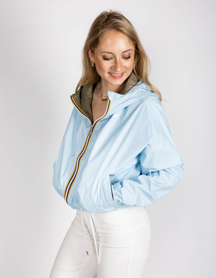 K-way jas blauw