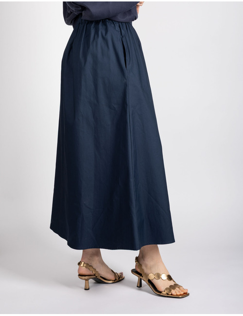Lalotti lange rok navy