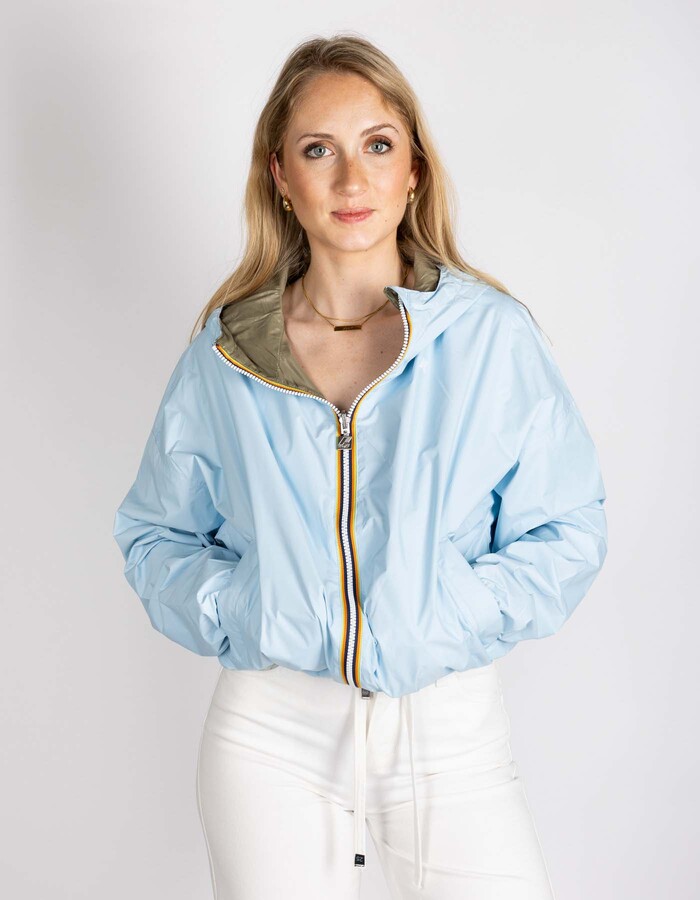 K-way jas blauw