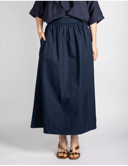 Lalotti lange rok navy