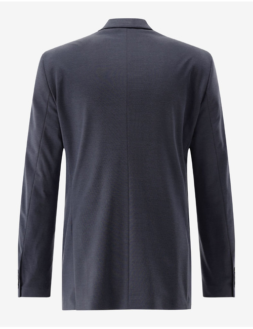 Klassieke blazer in scheerwol met moderne pasvorm