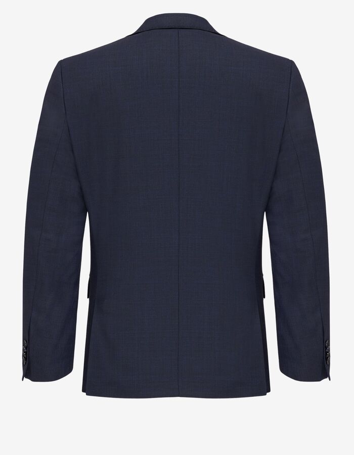 Kostuumvest in scheerwol met moderne pasvorm