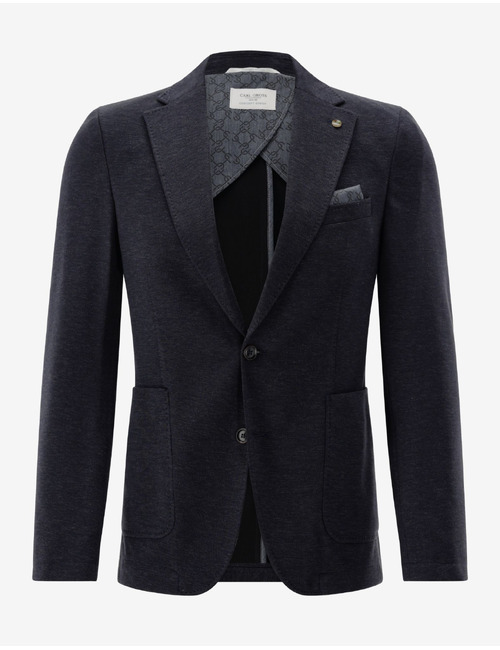 Klassieke blazer in scheerwol met moderne pasvorm
