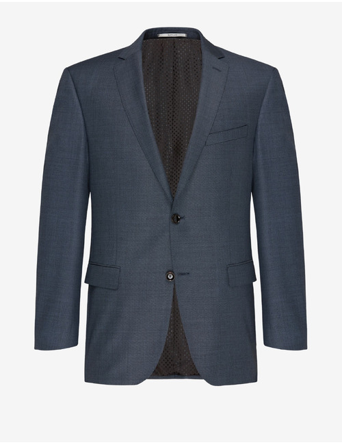 Kostuumvest in scheerwol met moderne pasvorm