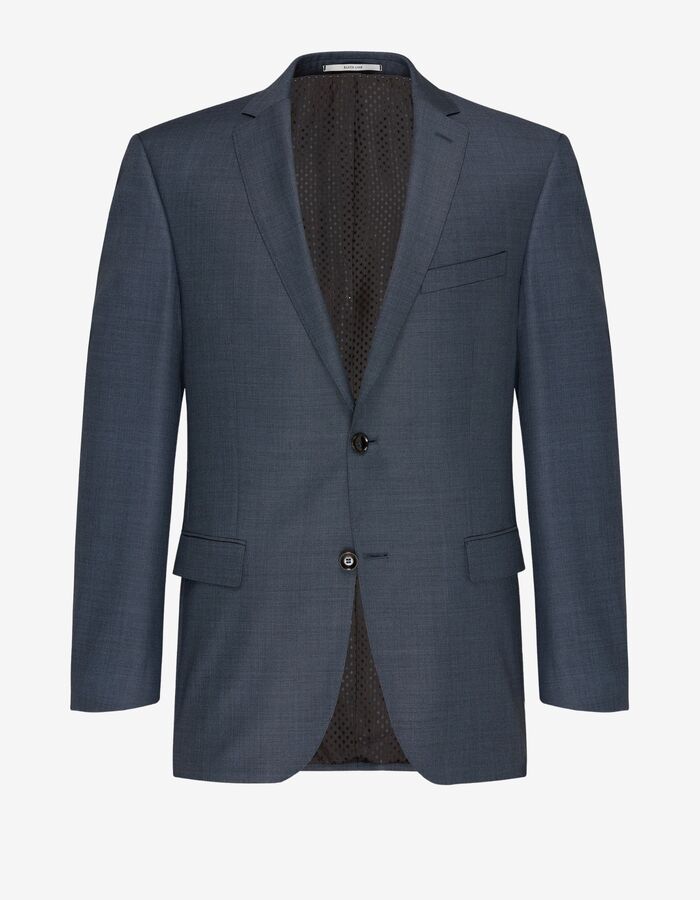 Kostuumvest in scheerwol met moderne pasvorm