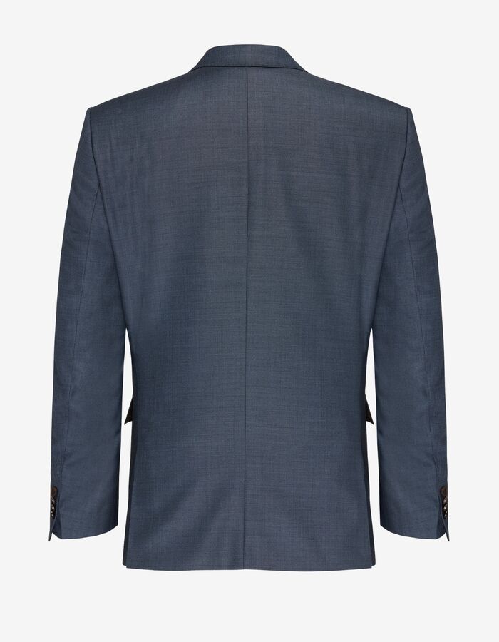 Kostuumvest in scheerwol met moderne pasvorm