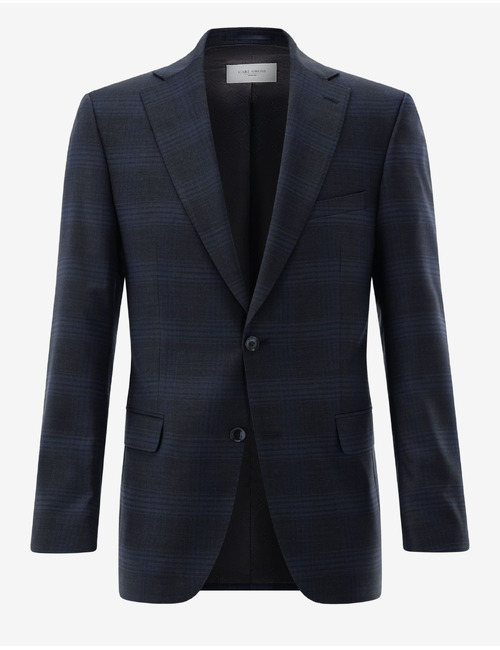 Kostuumvest in scheerwol met moderne pasvorm