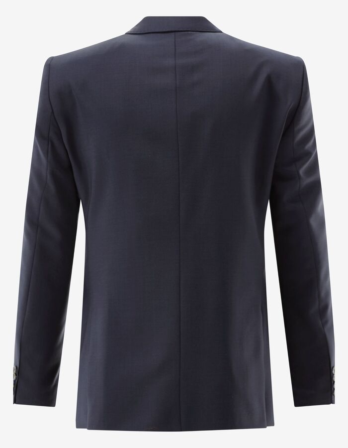 Kostuumvest in scheerwol met moderne pasvorm