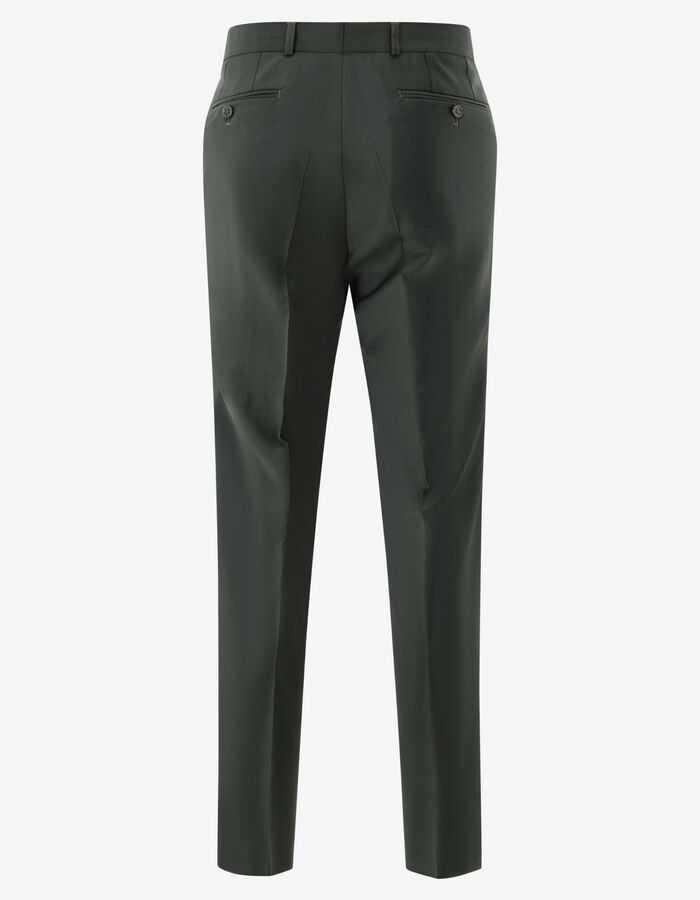 Kostuumbroek in scheerwol met moderne pasvorm